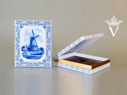 Chocoladeverpakking met bijzonder drukwerk