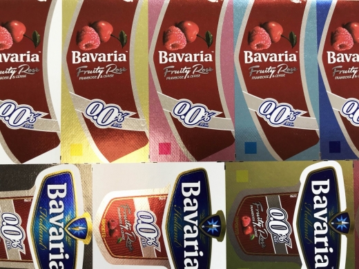 Helder Wit op Gemetalliseerd Papier