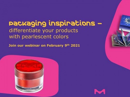 Volg de GRATIS webinar "Verpakkingsinspiraties" dinsdag 9 februari 2021, 17:00 - 19:00 uur, georganiseerd door onze partner Merck!